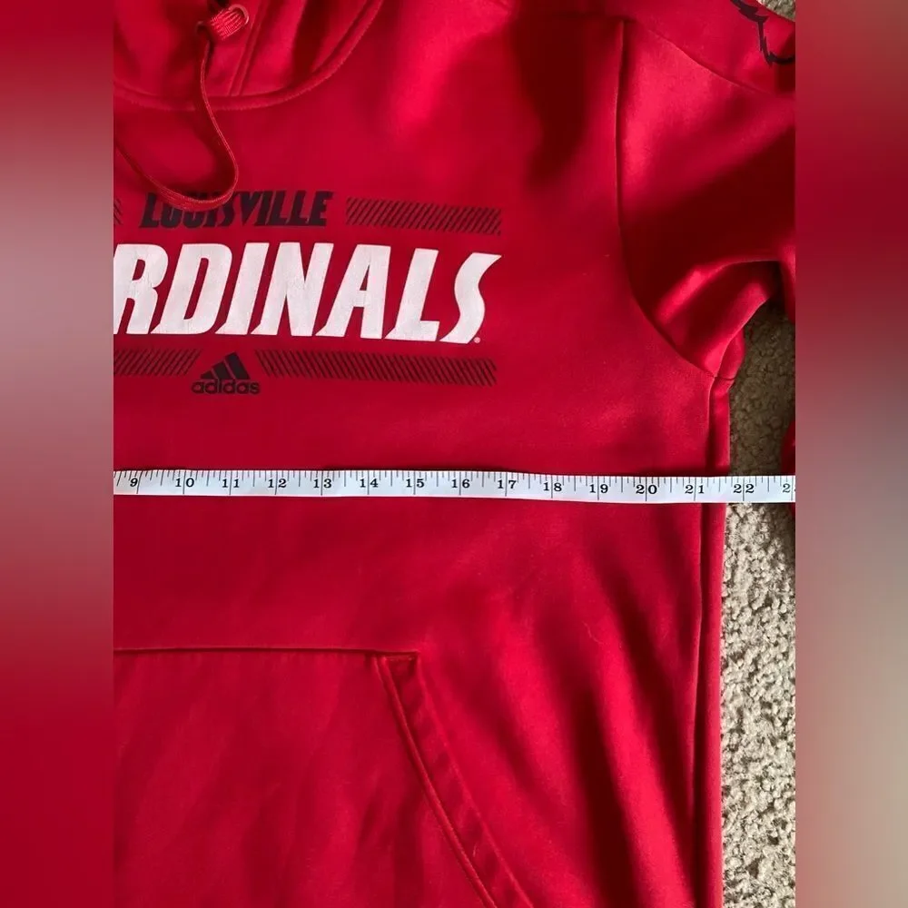 Louisville Cardinals Adidas Hoodie Sweatshirt